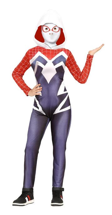 Spiderman Kostuum Blauw Rood Kind, Verzenden, Nieuw