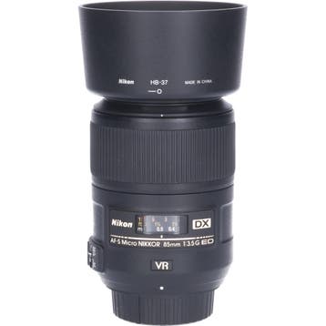 Tweedehands Nikon AF-S 85mm f/3.5G VR DX Micro CM1178, Ophalen of Verzenden, Gebruikt, Overige typen