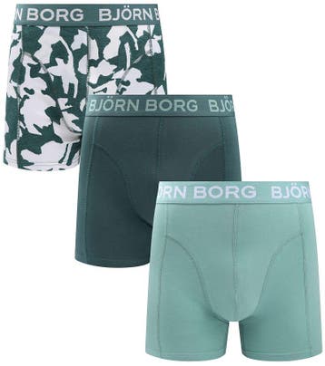 Bjorn Borg Boxers 3Pack Groen maat XL Heren, Kleding | Heren, Ondergoed, Verzenden, Groen, Bjorn Borg, Boxer