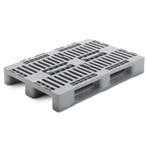 H1 hygiene pallet 1200x800x160mm grijs nieuw, Ophalen of Verzenden