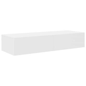 Wandschap wit met lades | OP = OP | 35% korting (wandrek), Huis en Inrichting, Woonaccessoires | Wandplanken en Boekenplanken