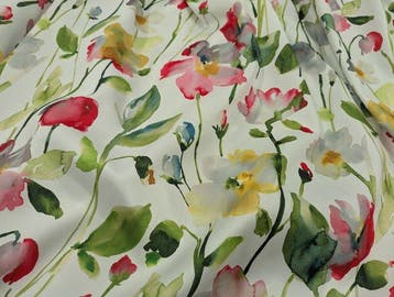 Telerie Simta Torino: Eleganza Floreale in Cotone Satinato