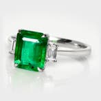 Sans prix de réserve - Bague - 14 carats Or blanc, IGI 2,29, Nieuw