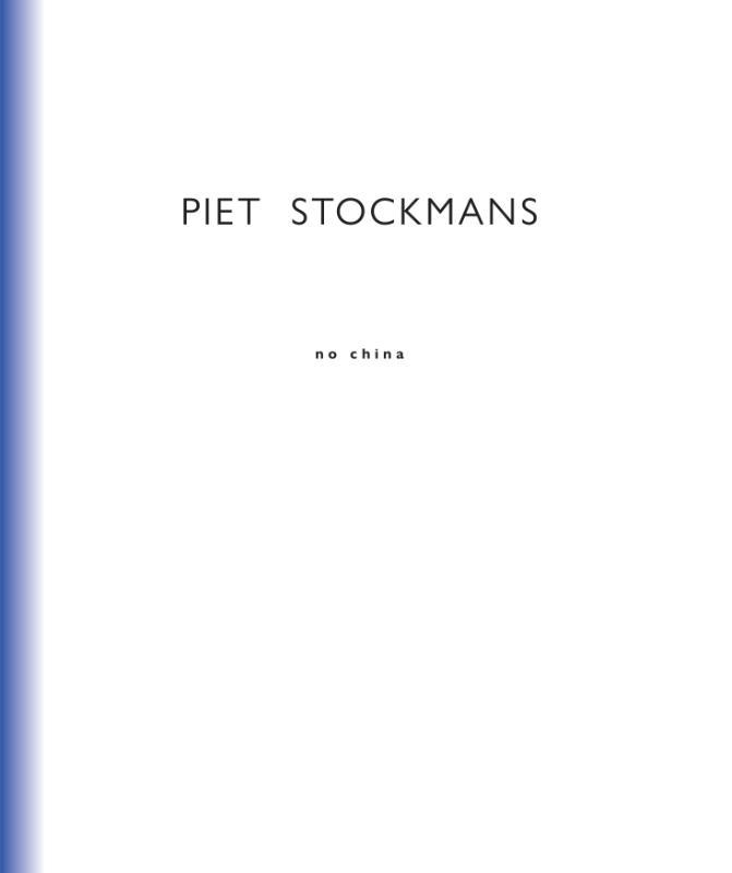 No China 9789089318787 Piet Stockmans, Livres, Art & Culture | Arts plastiques, Envoi