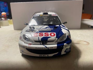 Otto Mobile 1:12 - Modelauto - Peugeot 206 WRC