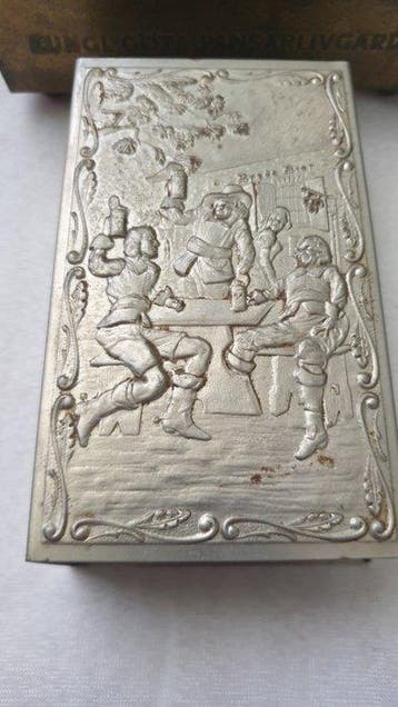 Luciferdooshouder (2) - Messing - Tweede Wereldoorlog, Antiek en Kunst
