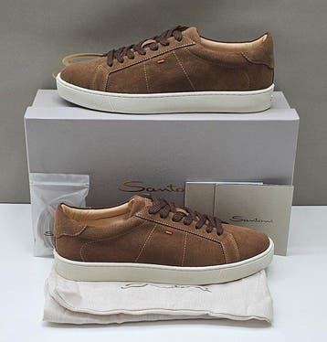SANTONI -NO RESERVE PRICE - Sneakers - Maat: EU 42, EU 42.5, Nieuw
