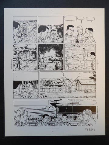 Graton, Jean - 1 Proefdruk - Michel Vaillant 12 - Les, Nieuw