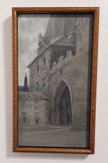 Ludwig Rösch (1865-1936) - Militärakademie, Antiek en Kunst