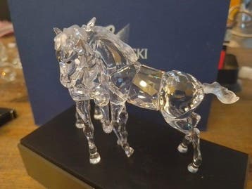 Swarovski - Beeldje - Foals 627637 - Kristal, Antiek en Kunst