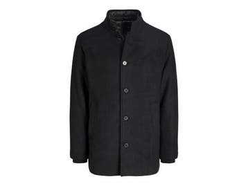 Veiling - Jack &amp; Jones Detroit Coat Jacket Dark Zwart -, Nieuw