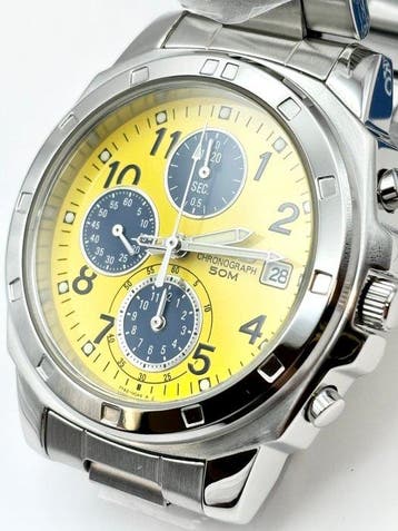 Seiko - Seiko Chronograph - Zonder minimumprijs - SND409P -