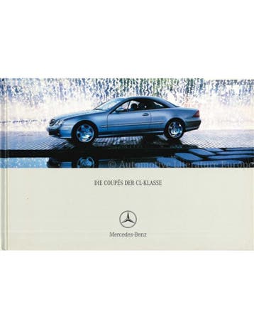 2003 MERCEDES BENZ CL KLASSE HARDCOVER BROCHURE DUITS