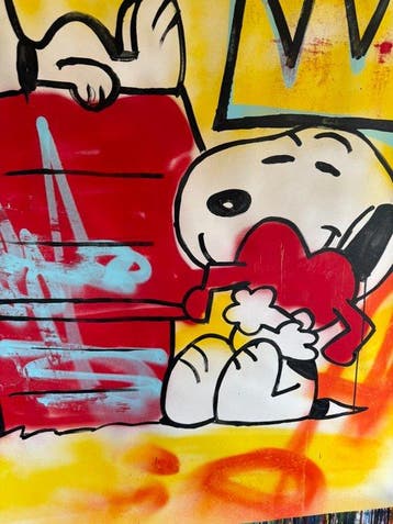 Freda People - Snoopy Street Art XXL