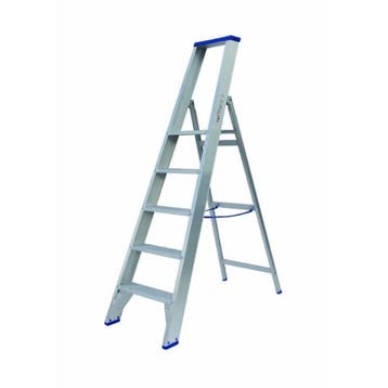 Solide professionele trapladder PT05 treden, Ophalen of Verzenden, Nieuw, Trap, 2 tot 4 meter