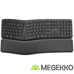 Trust Keyra Ergonomisch toetsenbord Draadloos Zwart, Computers en Software, Toetsenborden, Verzenden, Nieuw