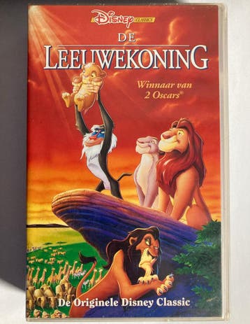 THE LION KING (VHS), Cd's en Dvd's, Gebruikt