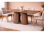 Veiling - Eettafel Walnoot 220x110x76 - Rechthoek ronde rand, Nieuw