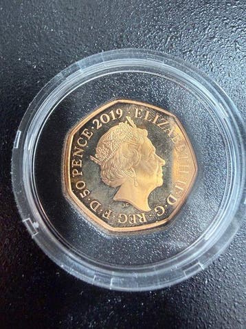 Verenigd Koninkrijk. 50 Pence 2019, Paddington at the Tower,