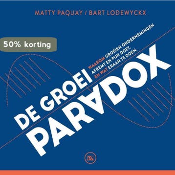 De groeiparadox 9789082491593 Matty Paquay, Verzenden, Zo goed als nieuw, Matty Paquay