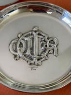 Christian Dior - Flessenonderzetter (2) - Verzilverd -, Antiek en Kunst