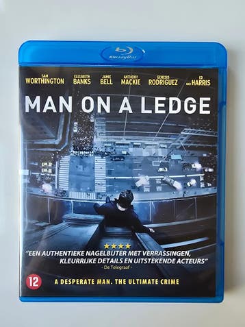 MAN ON A LEDGE (BLURAY), Gebruikt
