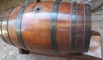 Baril - Fonte, Rovere - Brile frigo pour le vin, Antiquités & Art