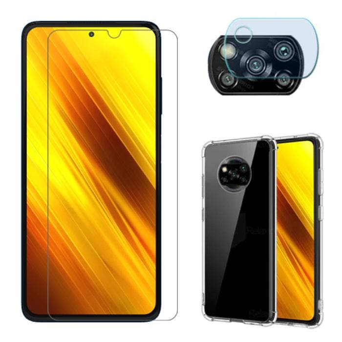 3 in 1 Bescherming voor Xiaomi Redmi Note 8 -  Screen, Telecommunicatie, Mobiele telefoons | Hoesjes en Screenprotectors | Overige merken