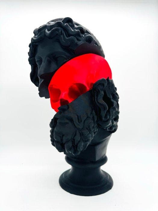 PYTHIA - Buste, Zeus Deconstructed: LOlimpo incontra il, Antiek en Kunst, Kunst | Designobjecten