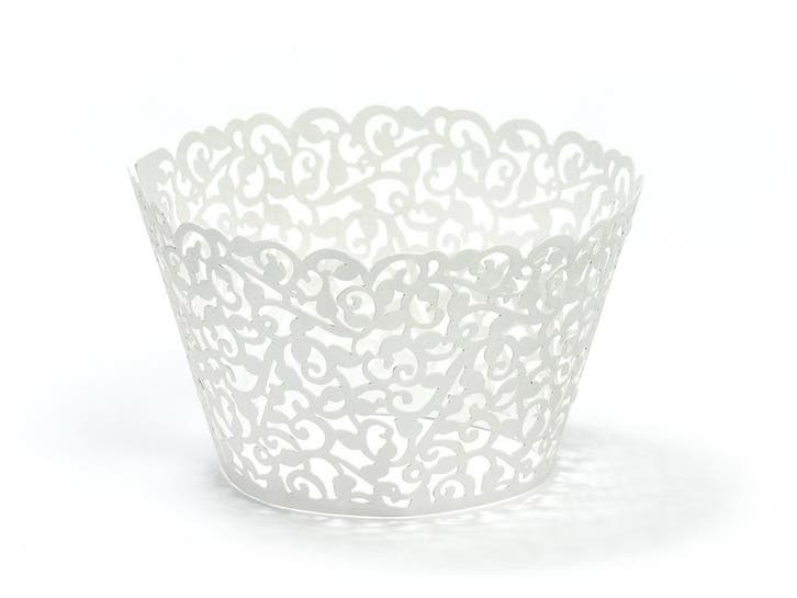 Cupcake Vormpjes Wit 8,5cm 10st, Hobby & Loisirs créatifs, Articles de fête, Envoi