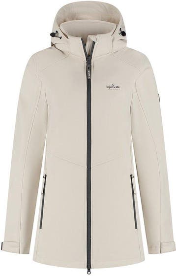 Kjelvik Maat 44 Outdoorjas May Zand (Jassen, Dameskleding), Kleding | Dames, Jassen | Winter, Verzenden, Nieuw
