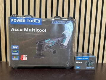 Veiling - 20V Accu Multitool met 4.0Ah Accu en Koffer, Bricolage & Construction