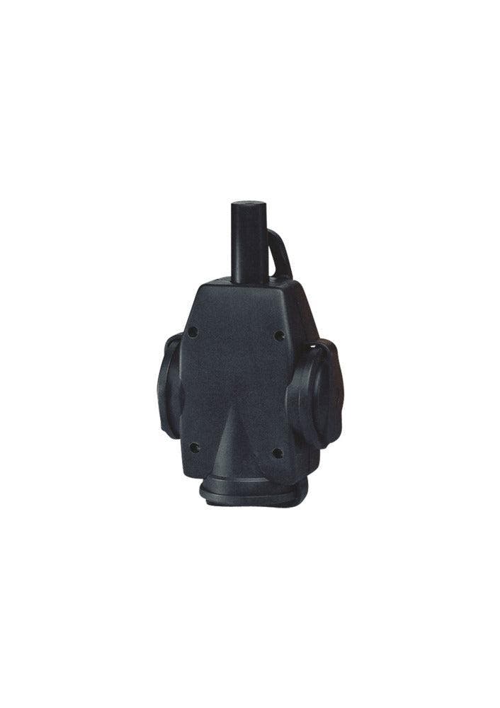 Drievoudige Schuko Heavy Duty Rubber Gehangde Connector -, Bricolage & Construction, Électricité & Câbles, Envoi