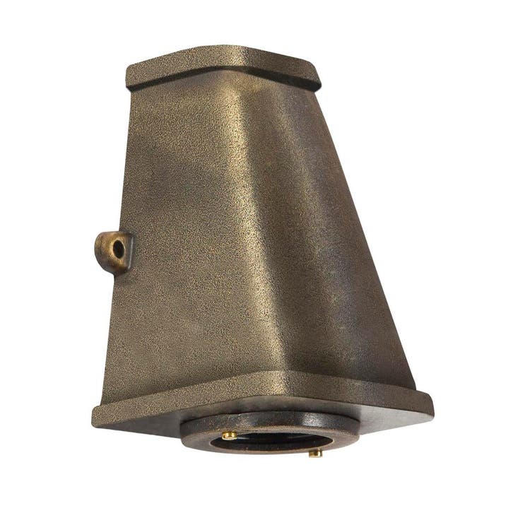 Wandverlichting modern Triton Muurlamp Brons, Tuin en Terras, Buitenverlichting, Verzenden