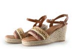 Lisa & Jo Sleehakken in maat 40 Cognac, Kleding | Dames, Schoenen, Lisa & Jo, Overige kleuren, Verzenden, Zo goed als nieuw