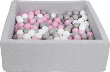 Ballenbak 90x90cm 300 ballen | Retour deal | -56% korting!, Kinderen en Baby's, Speelgoed | Overig, Verzenden, Zo goed als nieuw