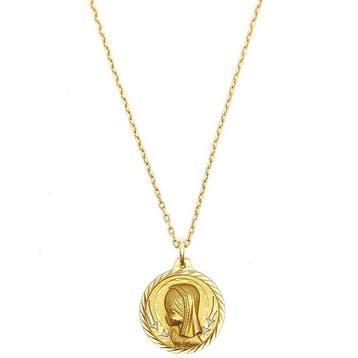 Ketting met hanger - 18 karaat Geel goud