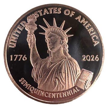 Verenigde Staten. 5 x 2026 1 oz America 250 Series – Statue