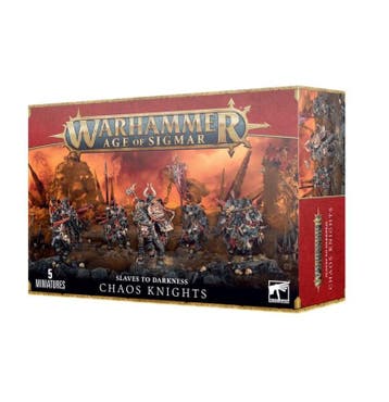 Slaves to darkness Chaos Knights (Warhammer Age of Sigmar, Ophalen of Verzenden, Nieuw