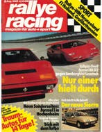 1982 RALLYE RACING MAGAZINE 08 DUITS, Nieuw