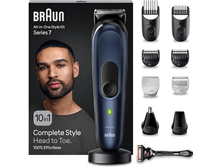 Braun MGK7410 - Haarknipper - 8-in-1 multifunctioneel, Bijoux, Sacs & Beauté, Beauté | Soins du visage, Envoi