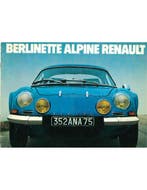 1977 ALPINE BERLINETTE BROCHURE NEDERLANDS, Ophalen of Verzenden