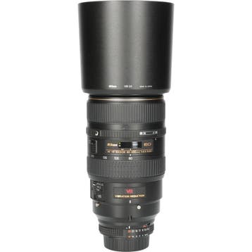 Tweedehands Nikon 80-400mm f/4.5-5.6 AF-D VR ED CM7126, Audio, Tv en Foto, Ophalen of Verzenden, Gebruikt, Overige typen, Zoom