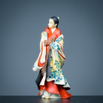 Figuur - Kaigetsudo Ando(1671-1743) Japanse vrouw in Kimono, Antiek en Kunst