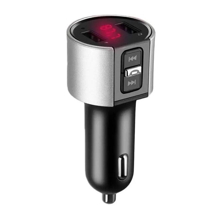 DrPhone BC27 – Draadloze FM Transmitter - Dual USB Snelle, Telecommunicatie, Carkits, Nieuw, Verzenden