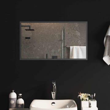 vidaXL LED Badkamerspiegel Transparant 70 x 40 cm gehard, Verzenden, Nieuw