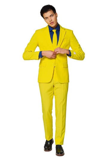 Geel Pak Heren OppoSuits, Verzenden, Nieuw