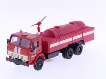 Schaal 1:43 Elecon Arek 2946 Kamaz 53213 Brandweerauto #7035, Ophalen of Verzenden, Zo goed als nieuw