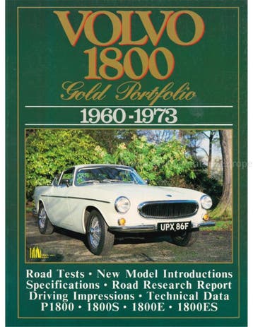 VOLVO 1800 GOLD PORTFOLIO 1960 - 1973, Nieuw