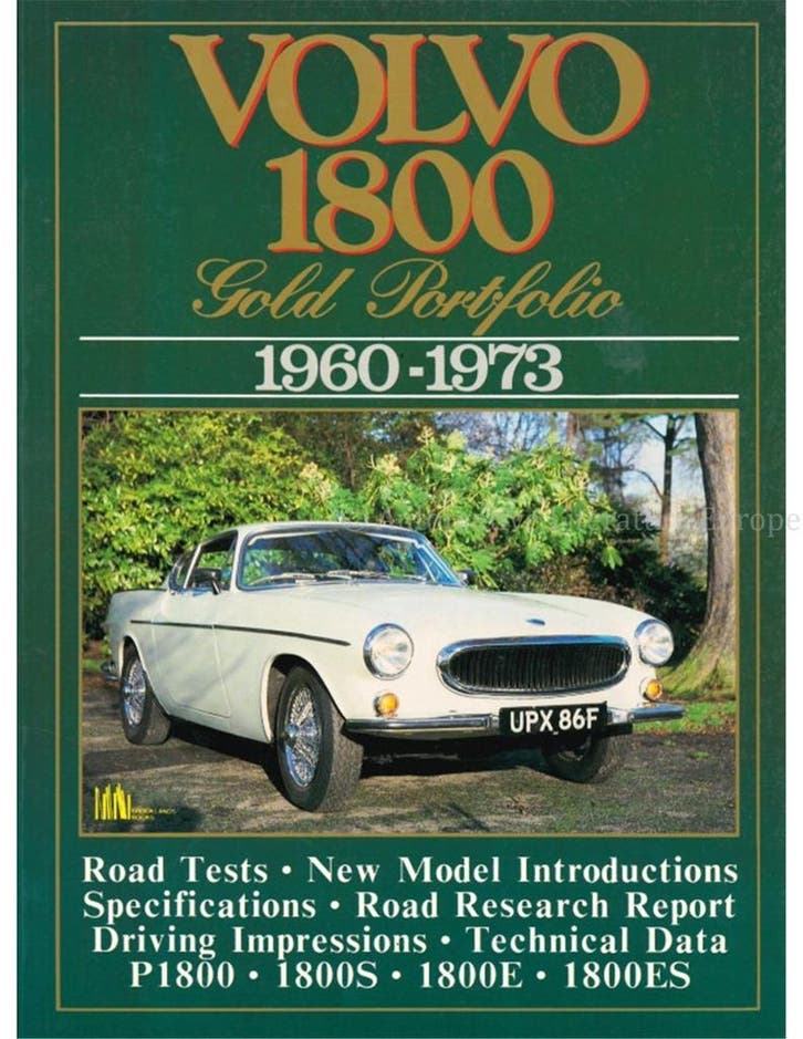 VOLVO 1800 GOLD PORTFOLIO 1960 - 1973, Boeken, Auto's | Boeken
